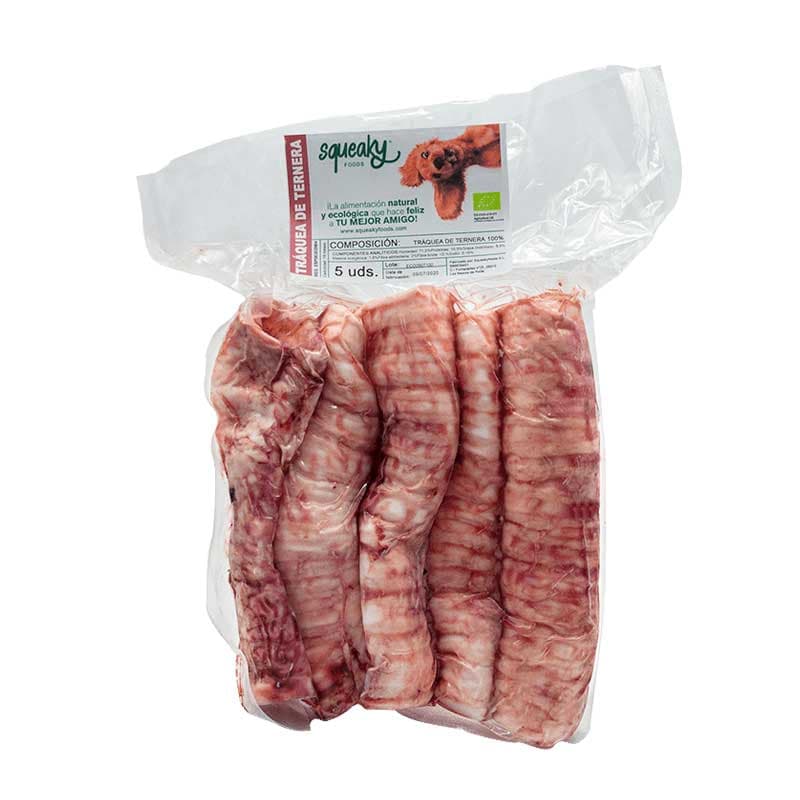 Traqueas congeladas Squeaky para perros 5ud.