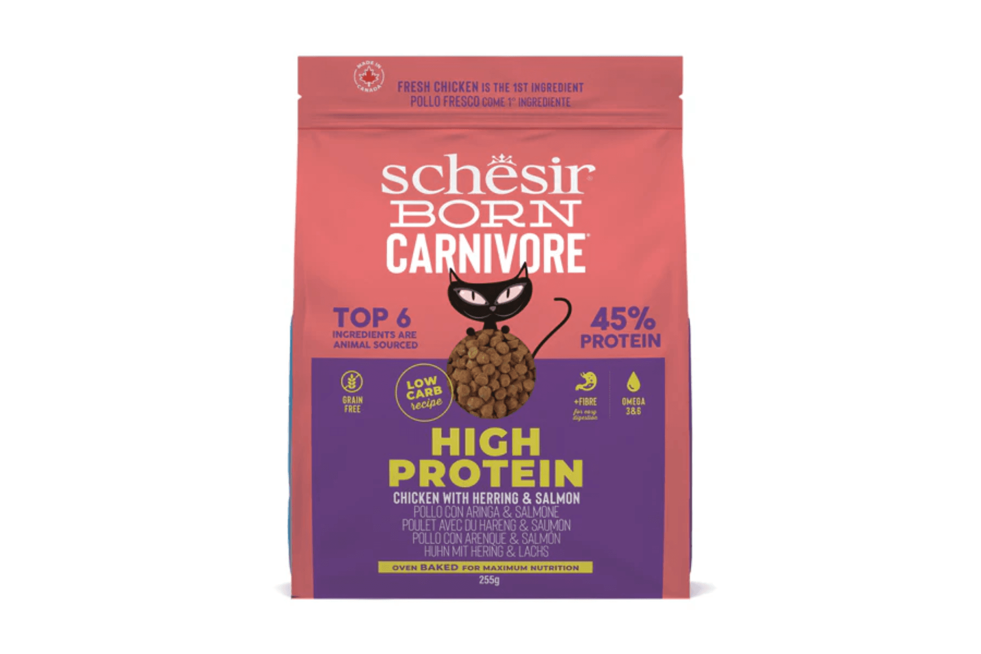 Schesir Pienso Born Carnivore Pollo con Arenque y Salmón