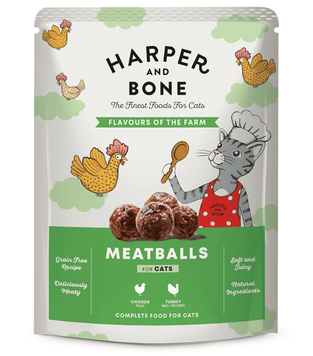 Harper & Bone Cat Albóndigas Flavours of the Farm 85gr