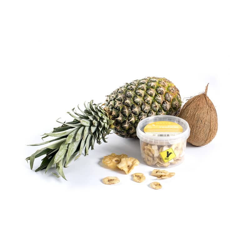 MiniOrycs Snack Tropical 150gr
