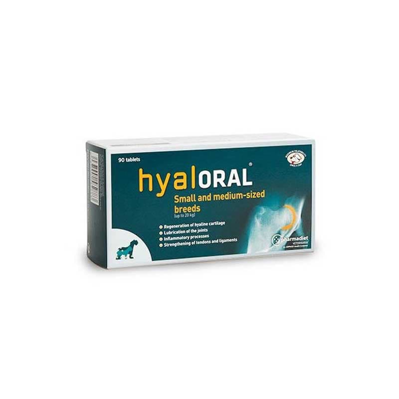 Hyaloral 90 comp. Razas pequeñas /medianas