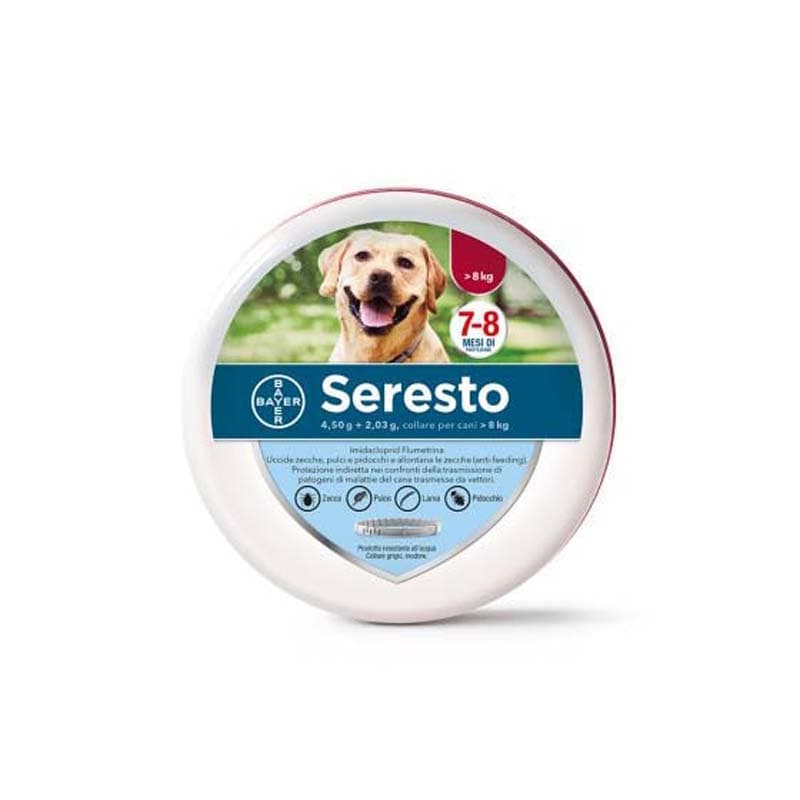Seresto collar para perros +8kg