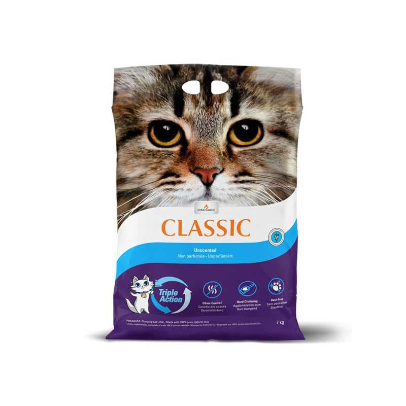 Arena aglomerante Intersand extrem classic para gatos