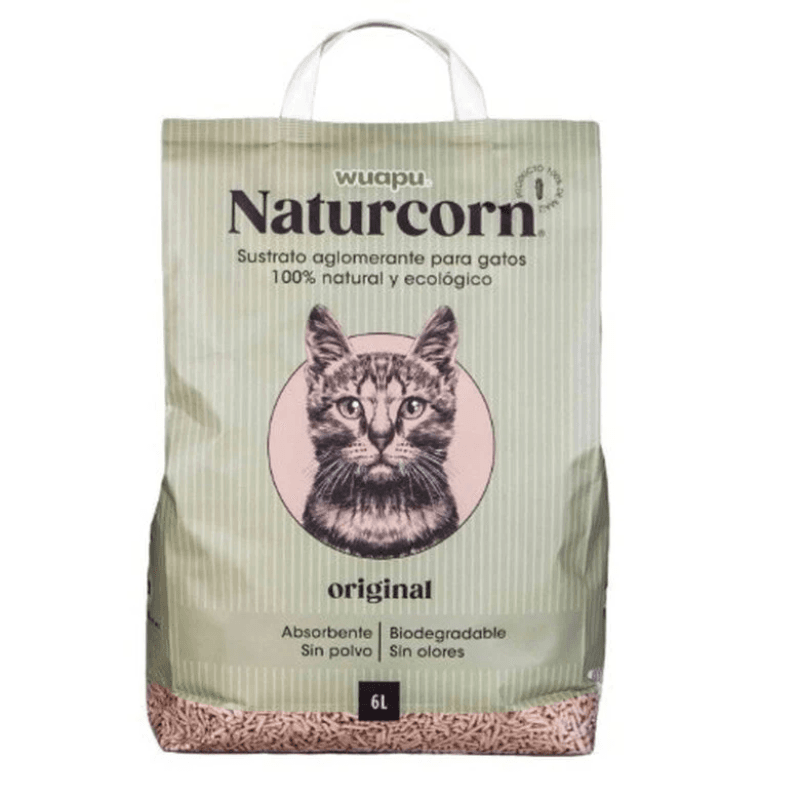 Wuapu Naturcorn para Gatos 17.5L