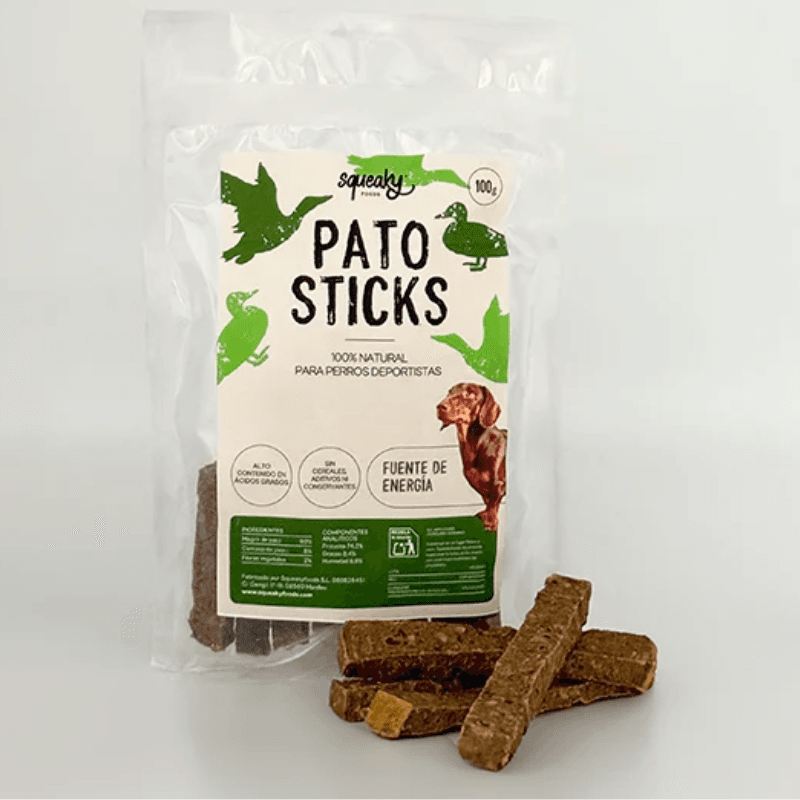 Sticks de Pato 100gr Squeaky