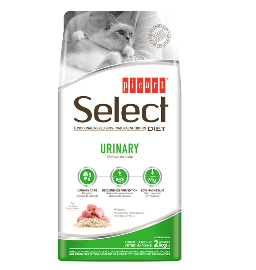 Picart Select Diet Urinary para gatos 2kg