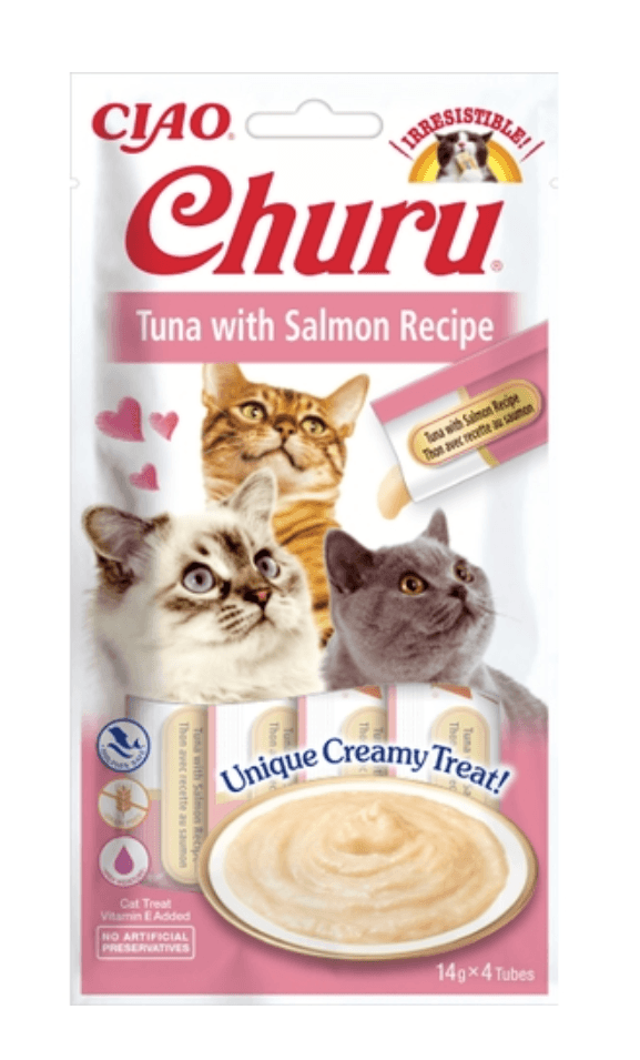 Churu Cat Atún con Salmón (4X14gr)