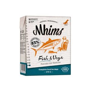 Mhims Fish Natural wet food for dogs 375gr