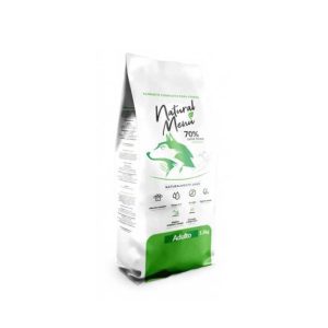Natural Menu, semi-wet feed of Chicken and rice for adult dogs 1.5kg