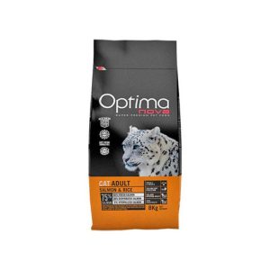Optima Nova Adult salmon with rice for cats 2kg