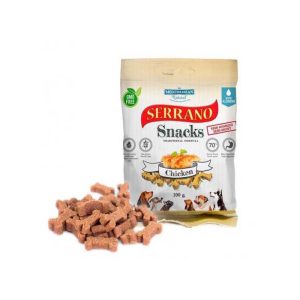 Serrano dog snacks with chicken 100gr