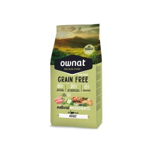 Ownat Grain Free Prime Adulto - Chiken wiht turkey cat food