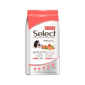 Select Salmon with Rice adult small size dog food