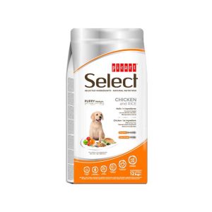 Select Puppy Chicken with Rice medium or large size puppy food
