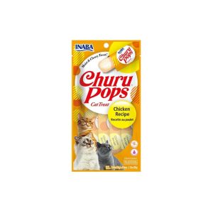 Churu Cat Pops Receta de Pollo (4X15gr)