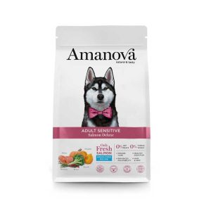 Amanova Adult Sensitive Salmón Grain free para perros